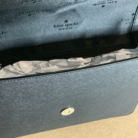 Kate Spade black Cameron street Crossbody bag gold accents new - Picture 7 of 12